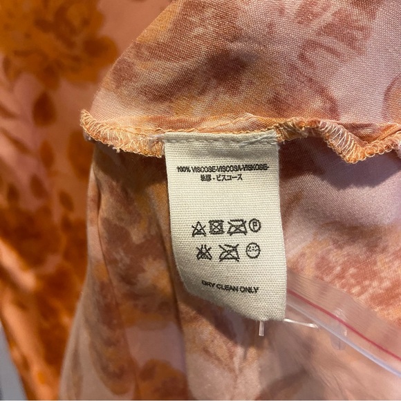 Jen's Pirate Booty Dress Womens Small Boho Chic Long Sleeve Mini Floral Festival - Picture 14 of 15